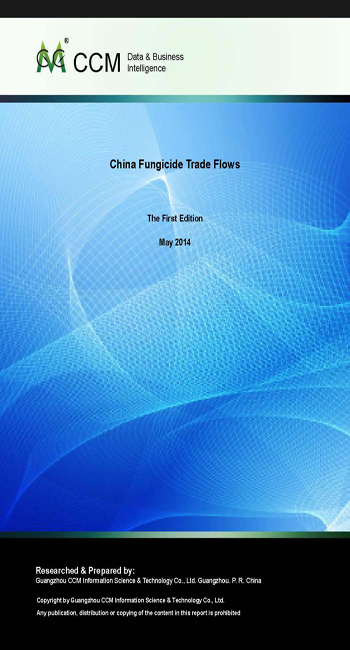 China Fungicide Trade Flows